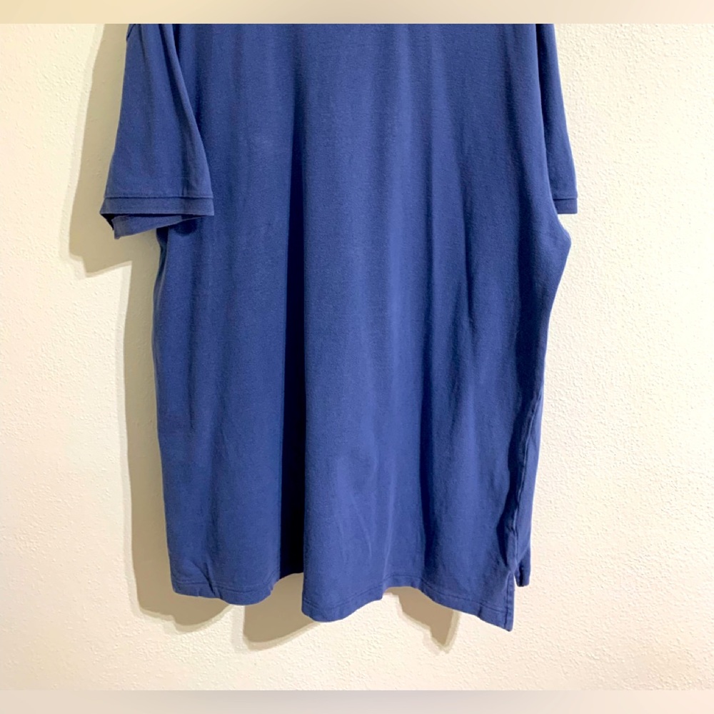 (T02) Ruff Hewn Men’s Collared 2 Button Pullover, SZ 2XL, Blue Wash - Picture 5 of 5